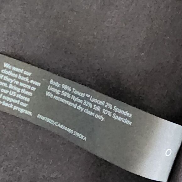 Eileen Fisher Black Pencil Skirt Matching Blazer Jacket Available - Picture 11 of 11